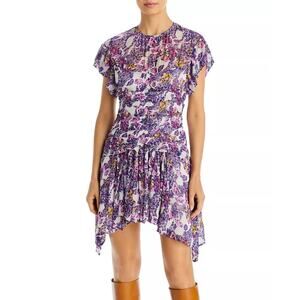 IRO Janek Flutter Sleeve Dress
